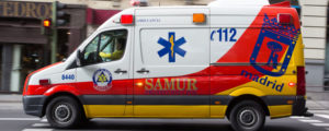ambulancia o uvi movil